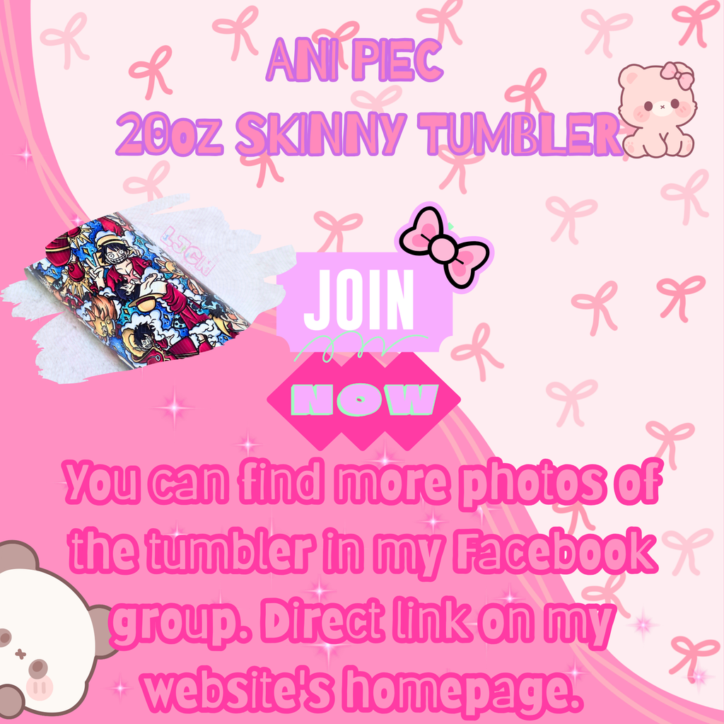 ANI PIEC SKINNY TUMBLER