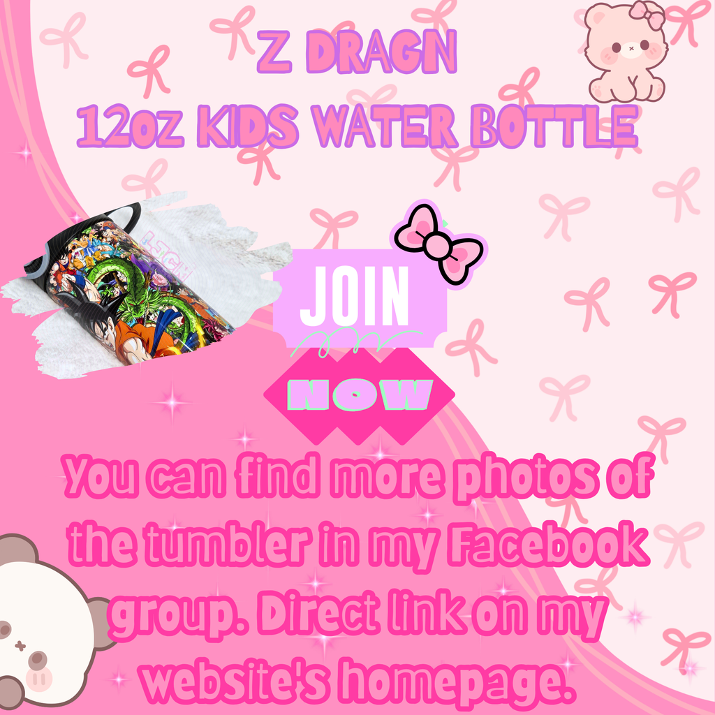 Z DRAGN KIDS WATER BOTTLE