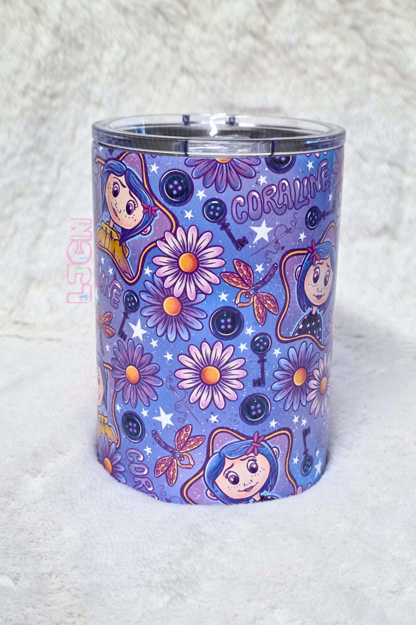 BUTTON GIRL MUG