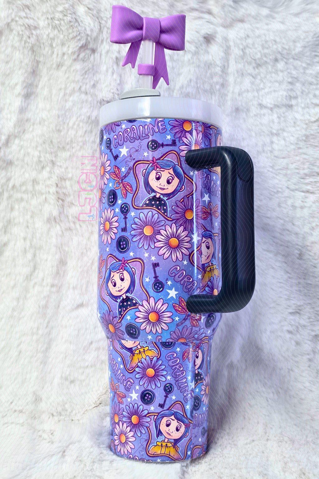 BUTTON GIRL TUMBLER