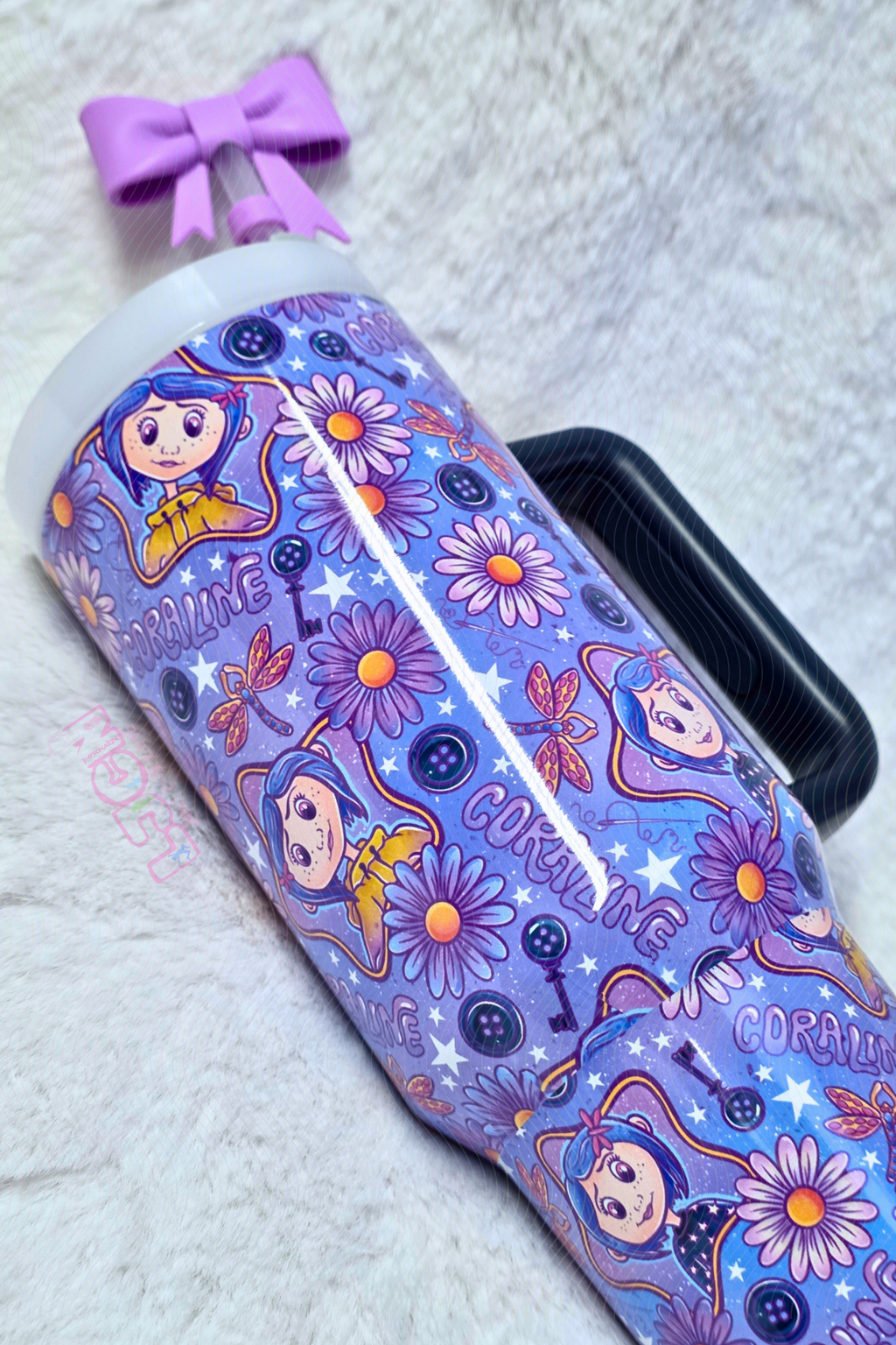BUTTON GIRL TUMBLER
