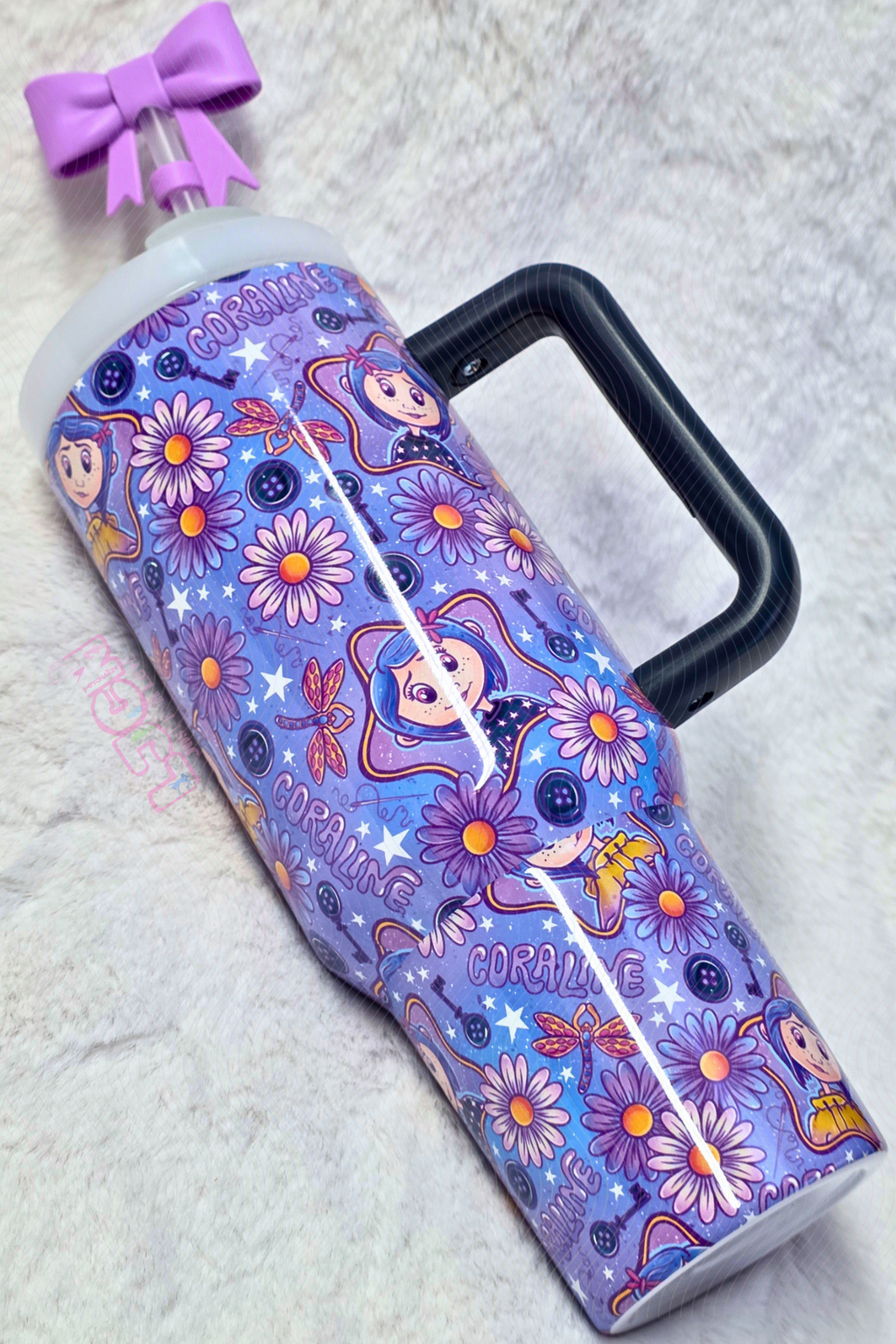BUTTON GIRL TUMBLER