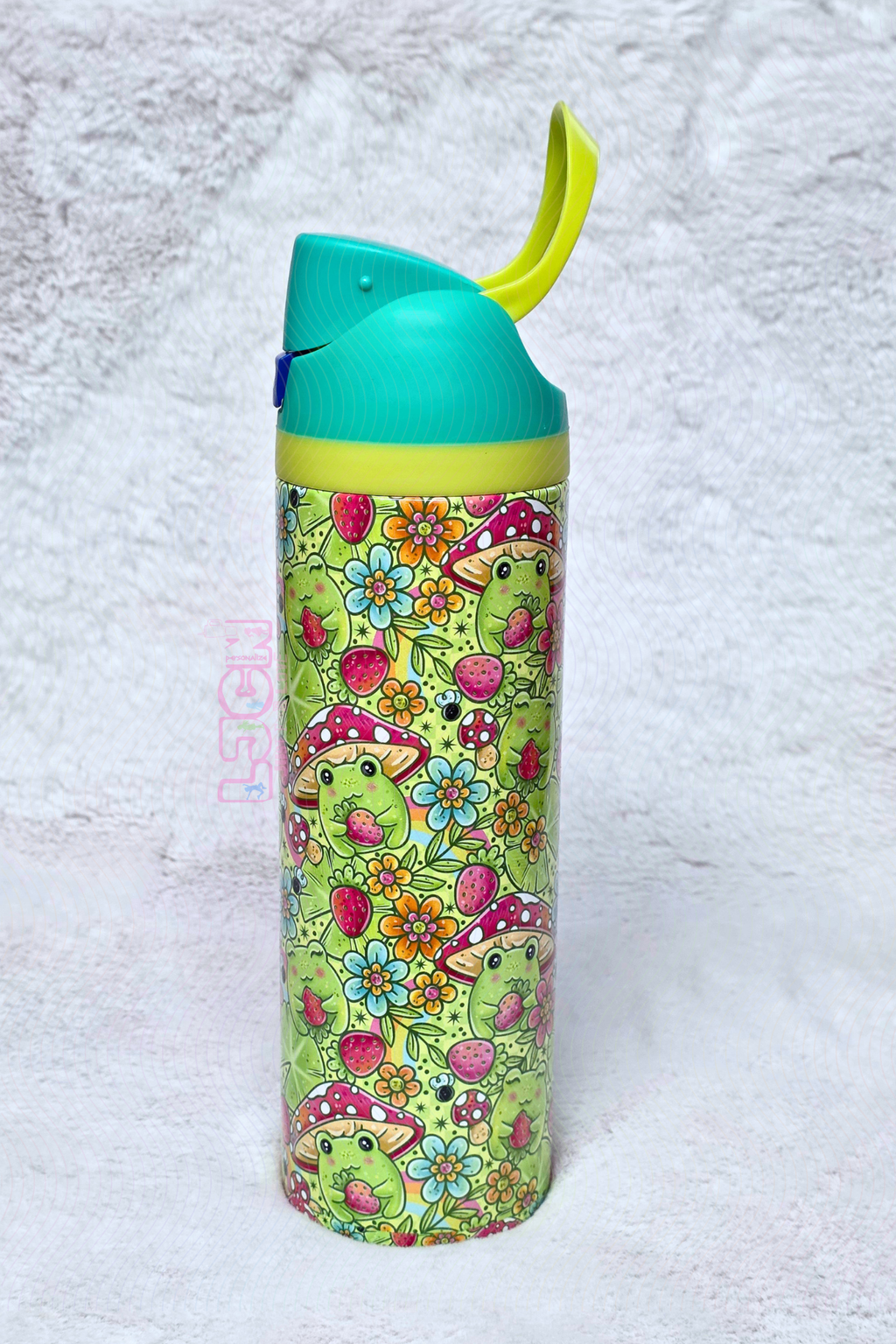 FROG STRAWBERRY WATER BOTTLE