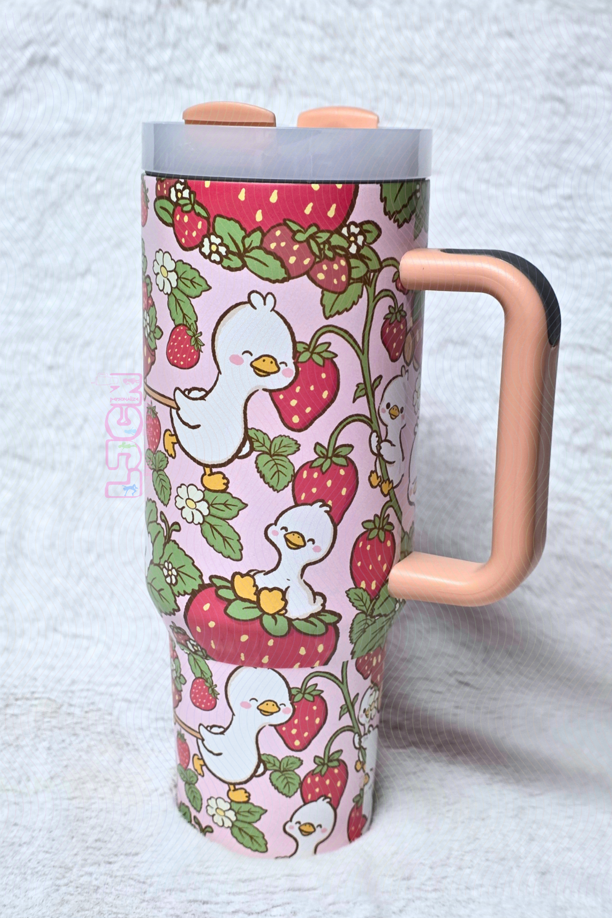 DUCK STRAWBERRY TUMBLER