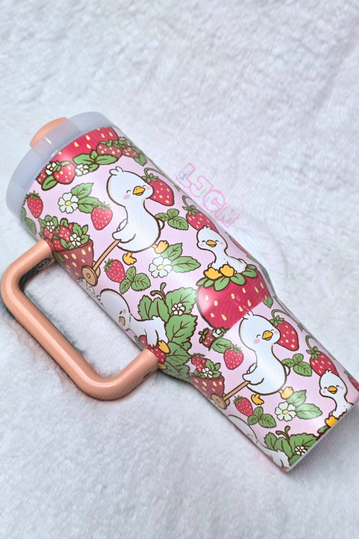 DUCK STRAWBERRY TUMBLER