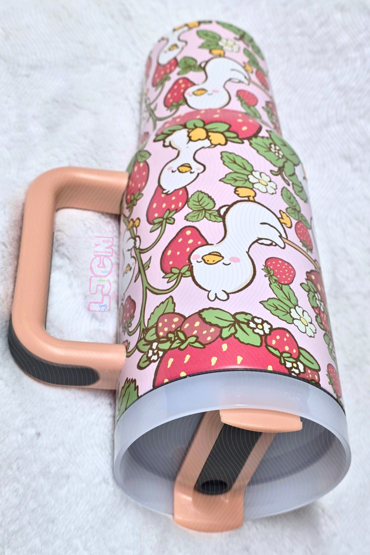 DUCK STRAWBERRY TUMBLER