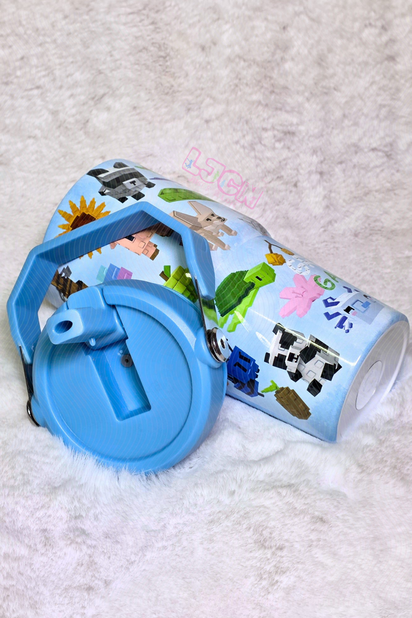 GARDEN GAME FLIP STRAW TUMBLER