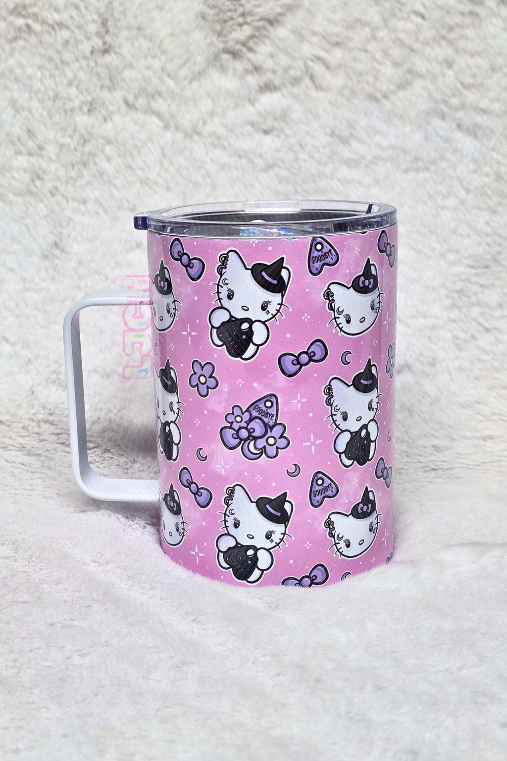 WITCHY KITTY STAINLESS STEEL MUG
