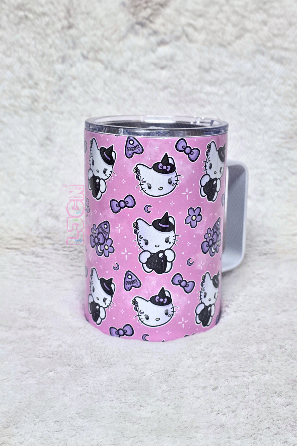 WITCHY KITTY STAINLESS STEEL MUG