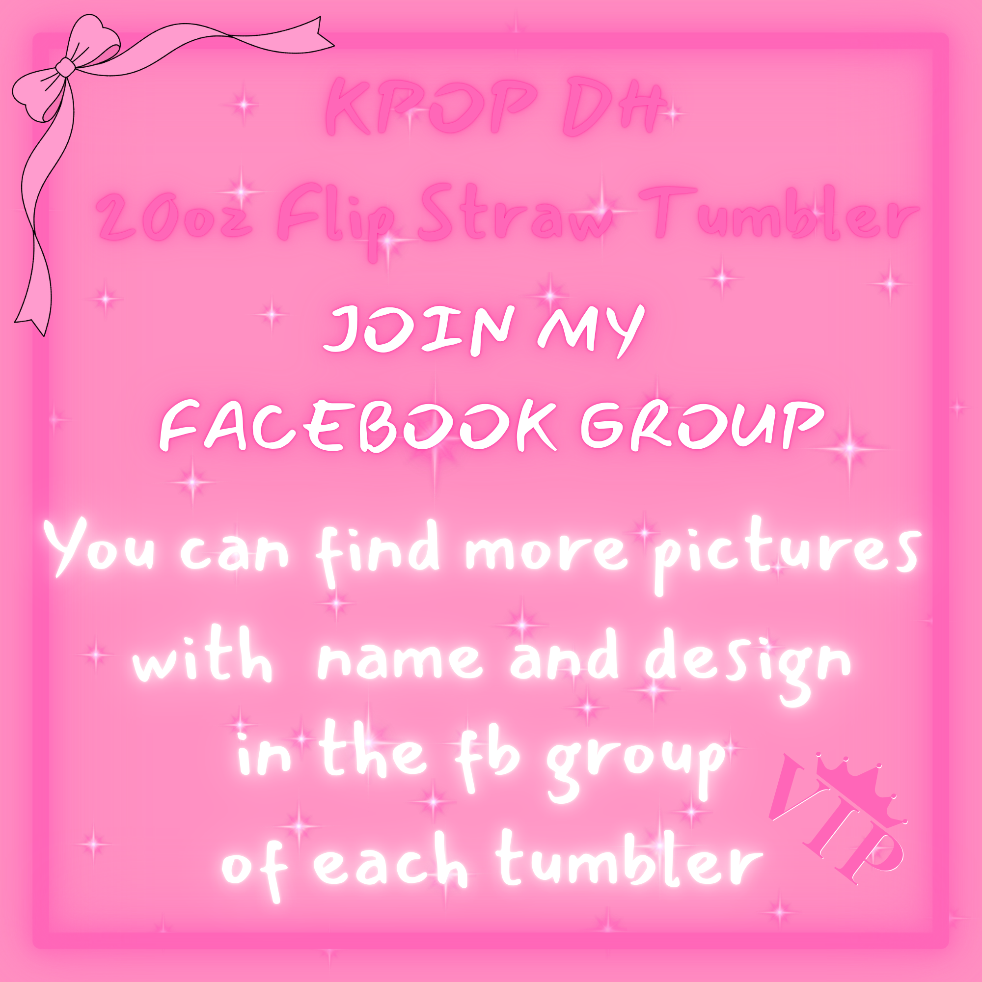 KPOP DH Water Bottle