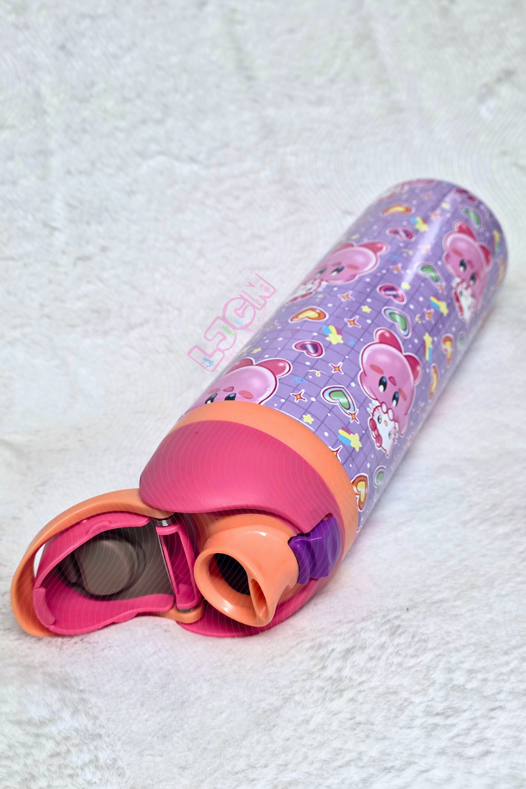 KIRB PINK KITTY WATER BOTTLE