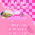 LEG O HEROE KIDS WATER BOTTLE