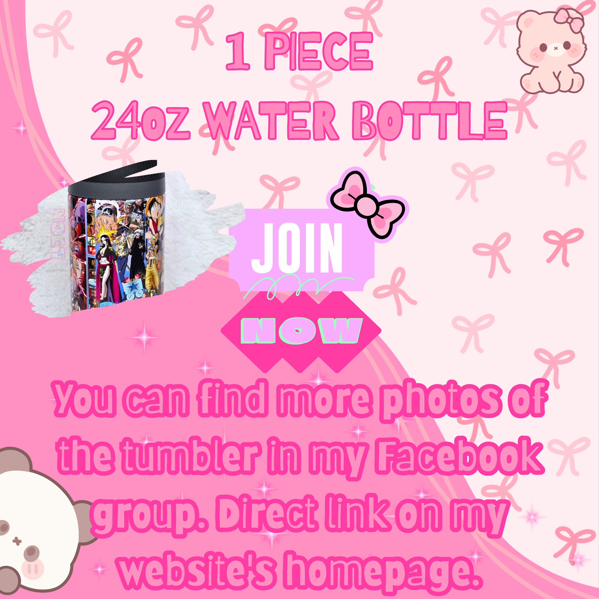 PIECE WATER BOTTLE