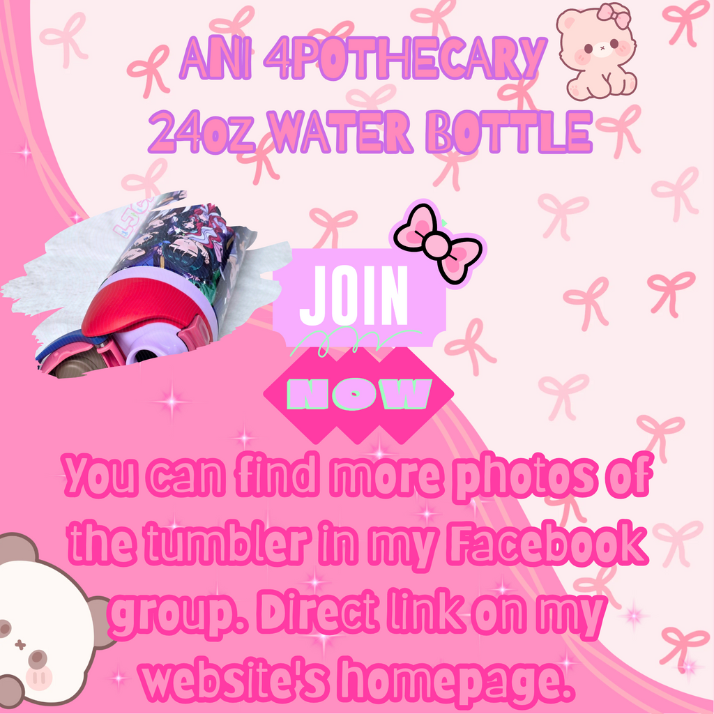 ANI 4POTHECARY WATER BOTTLE
