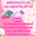 PRINCSS ELS N AN KIDS WATER BOTTLE
