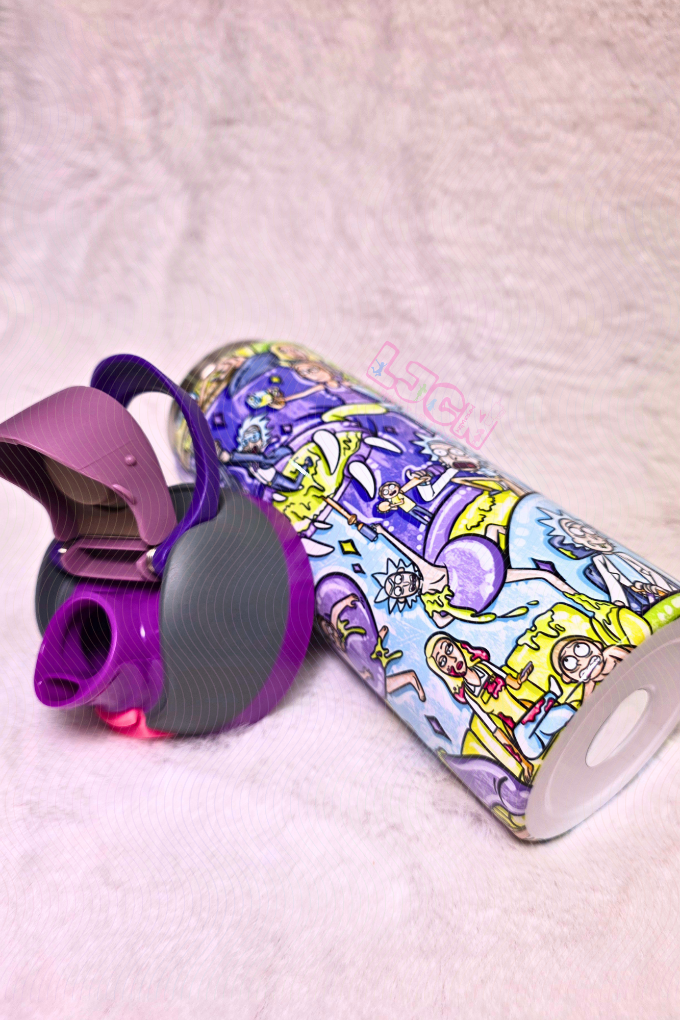 RICK N MORT WATER BOTTLE TUMBLER