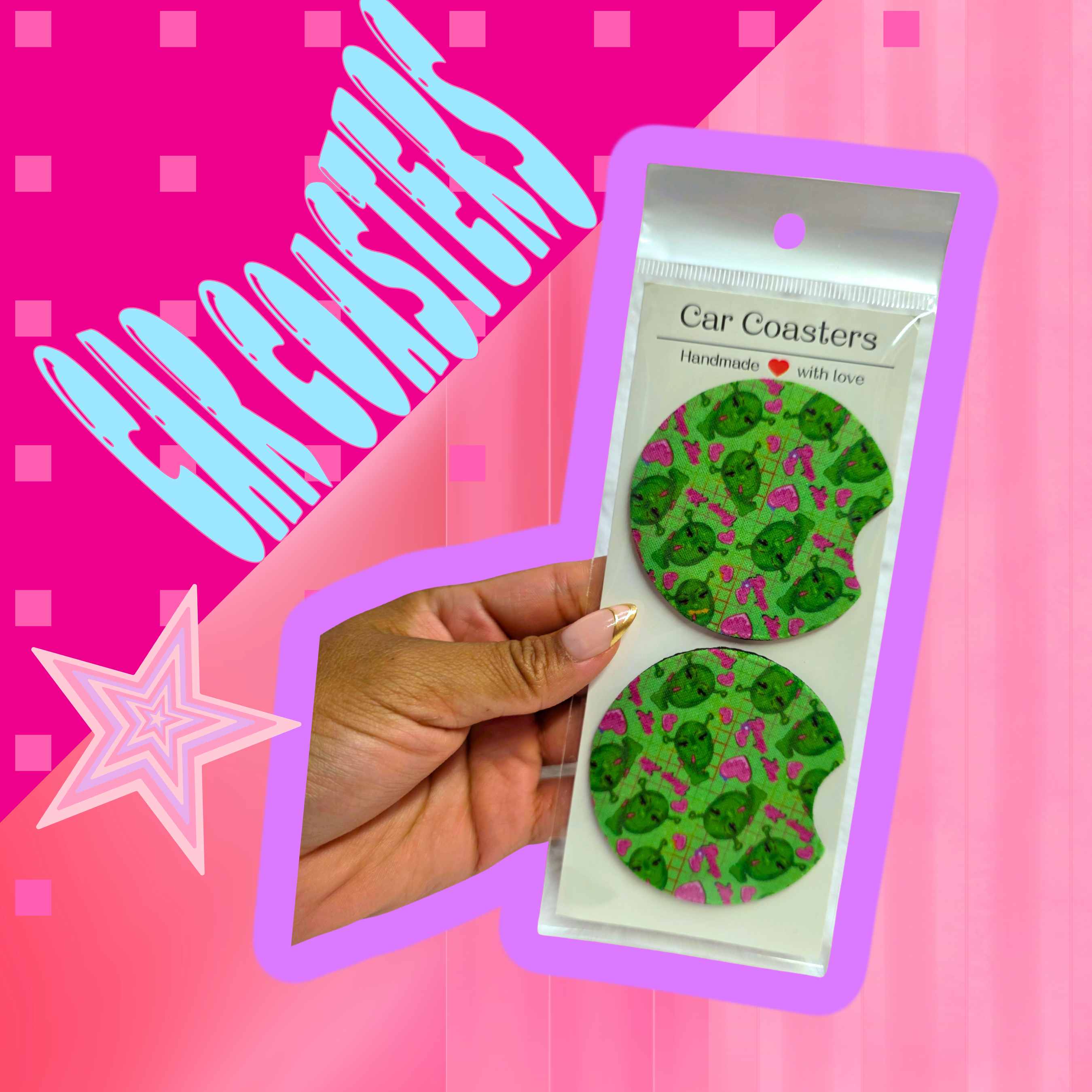 Baddie Ogre Car Coaster