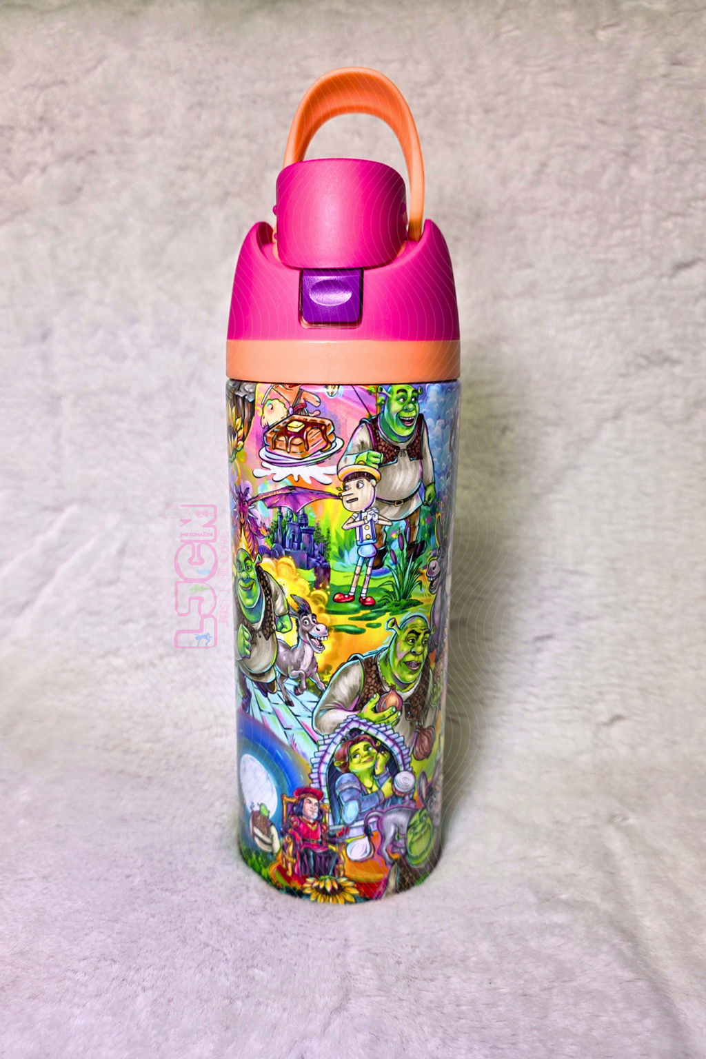 OGRE SCENE WATER BOTTLE TUMBLER