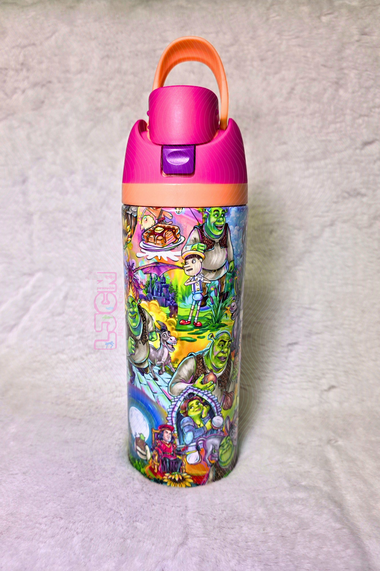 OGRE SCENE WATER BOTTLE TUMBLER
