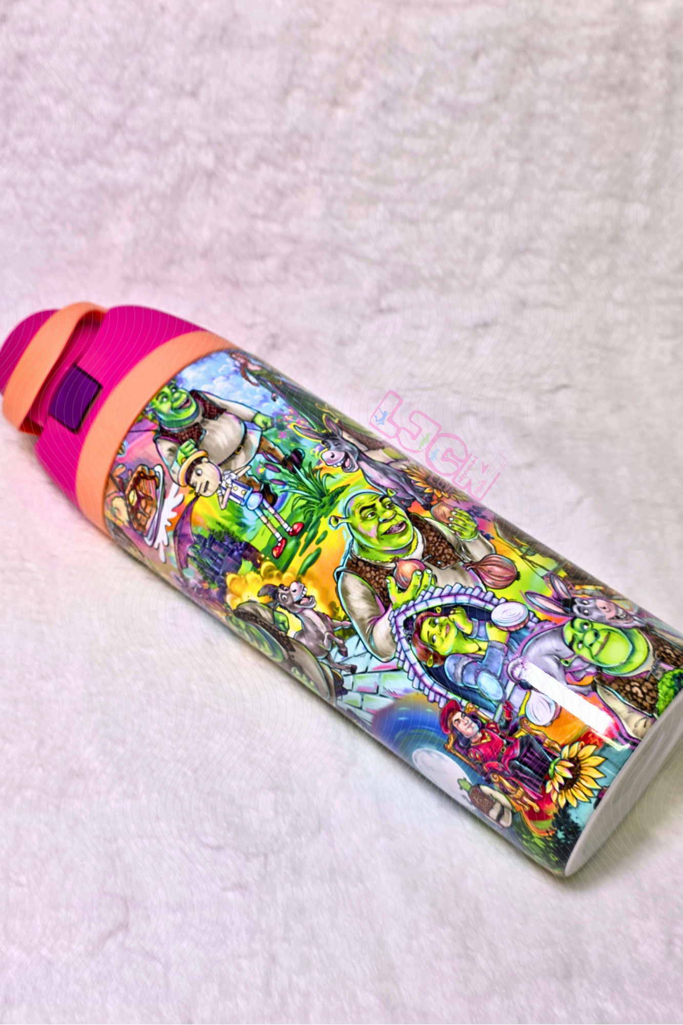 OGRE SCENE WATER BOTTLE TUMBLER