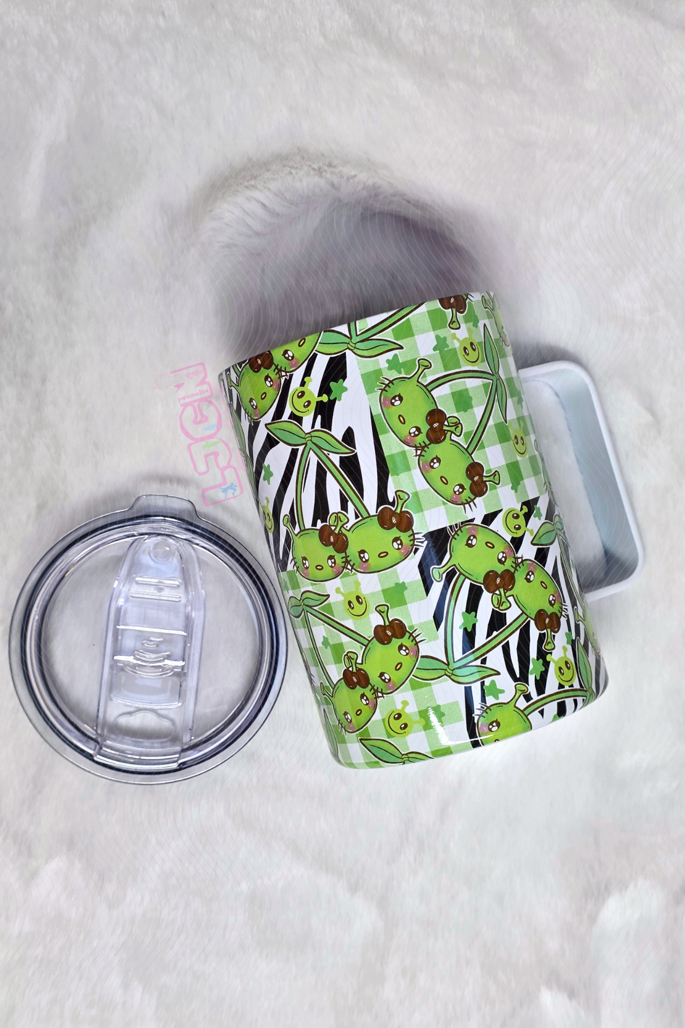 KITTY OGRE STAINLESS STEEL MUG