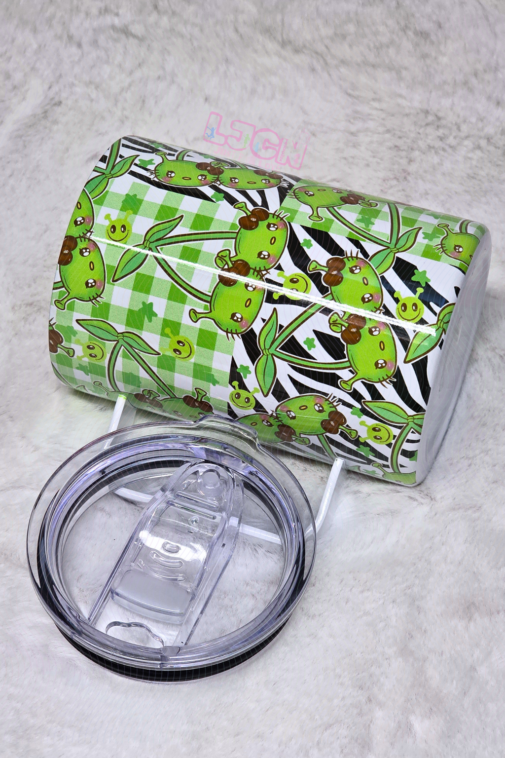 KITTY OGRE STAINLESS STEEL MUG