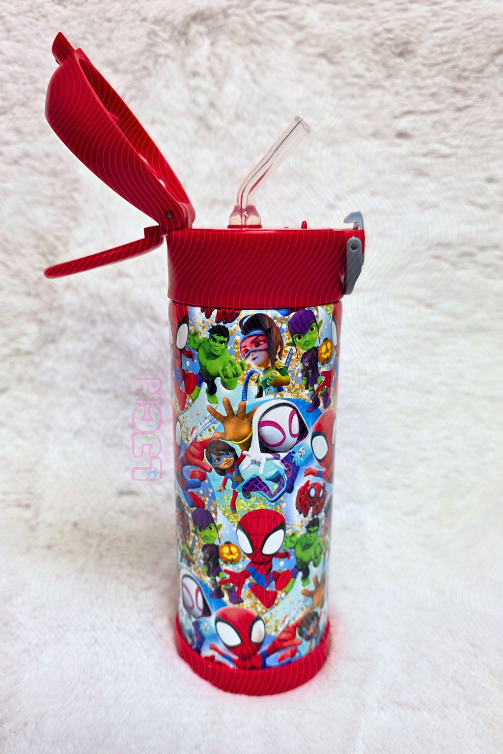 SPIDR N FRIENDS KIDS WATER BOTTLE
