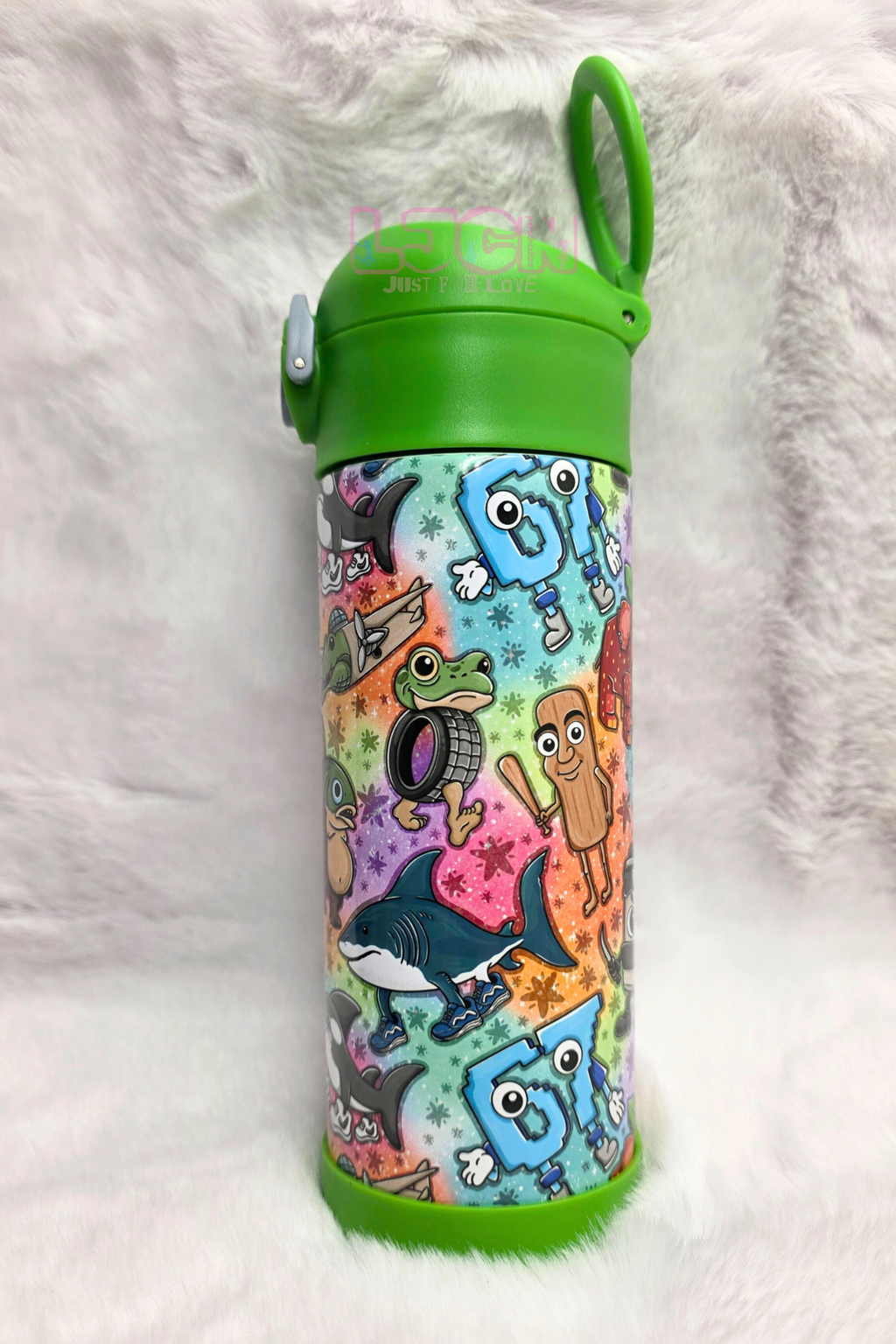 Brainrot Kids Water Bottle