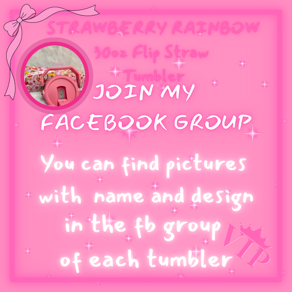 STRAWBERRY RAINBOW TUMBLER