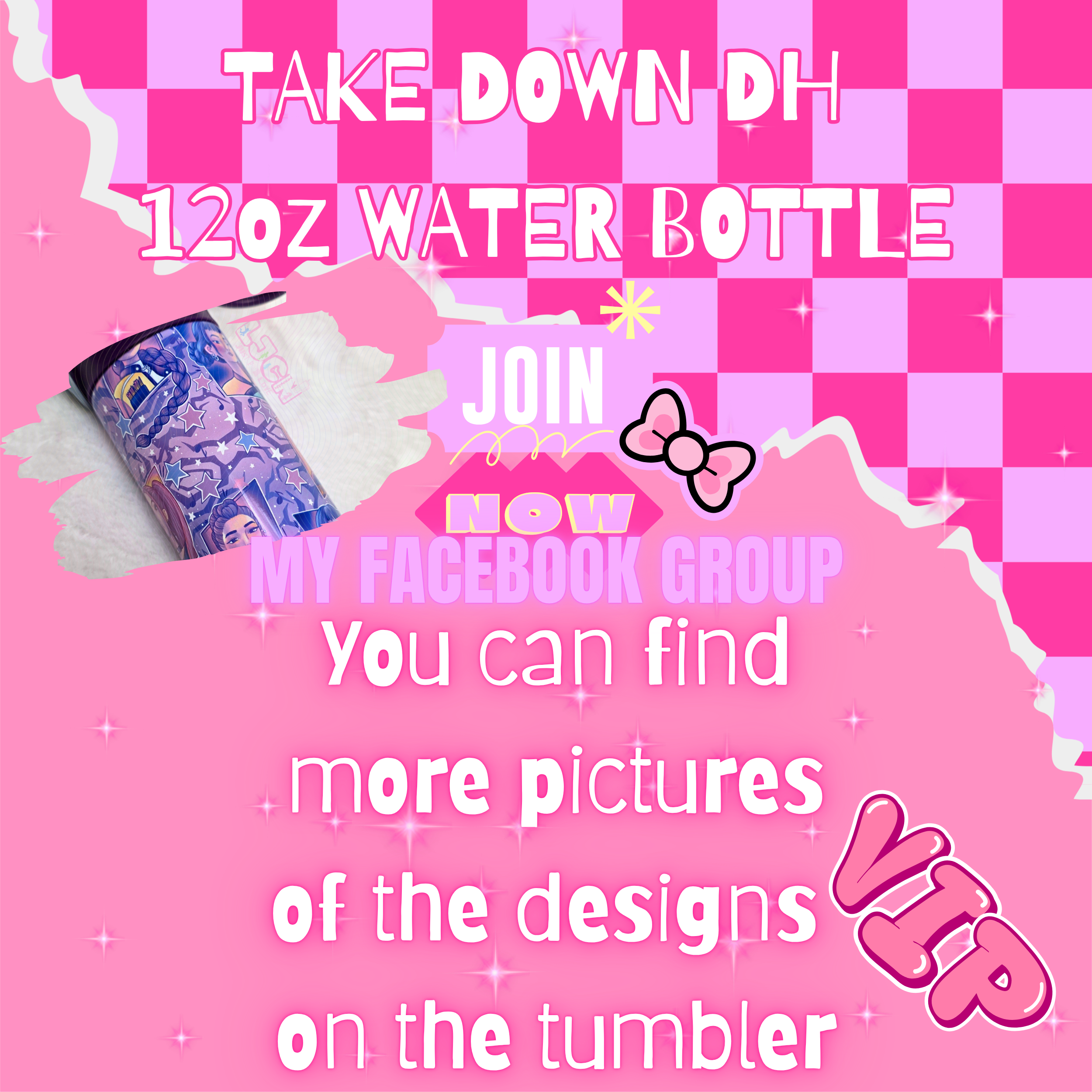 TAKE DOWN DH KIDS WATER BOTTLE