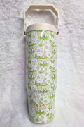 Cottage Cute Frog Water Bottle Tumbler