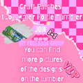 Craft Patches Kids Water Bottle