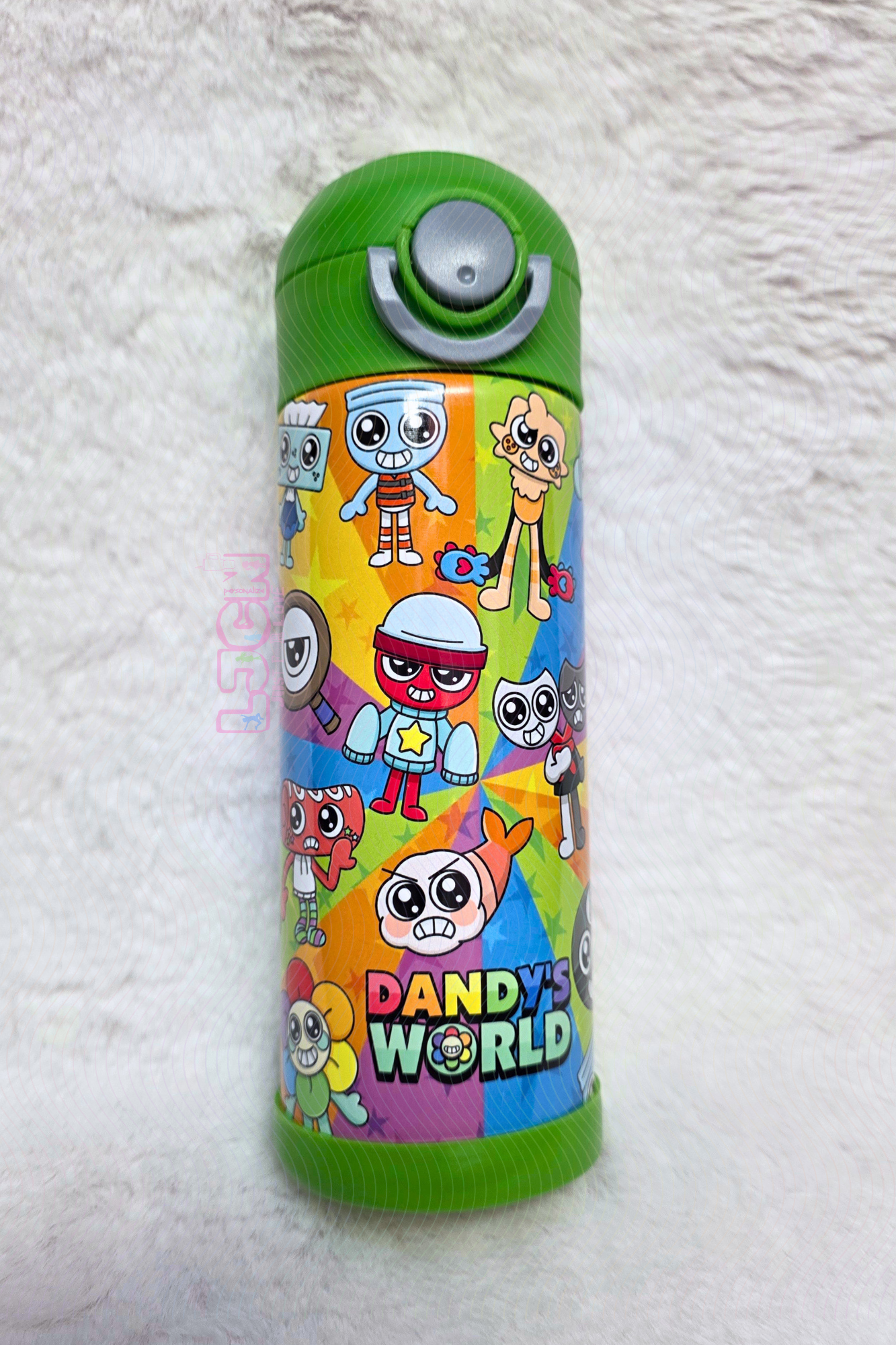 RAINBOW WORLD KIDS WATER BOTTLE