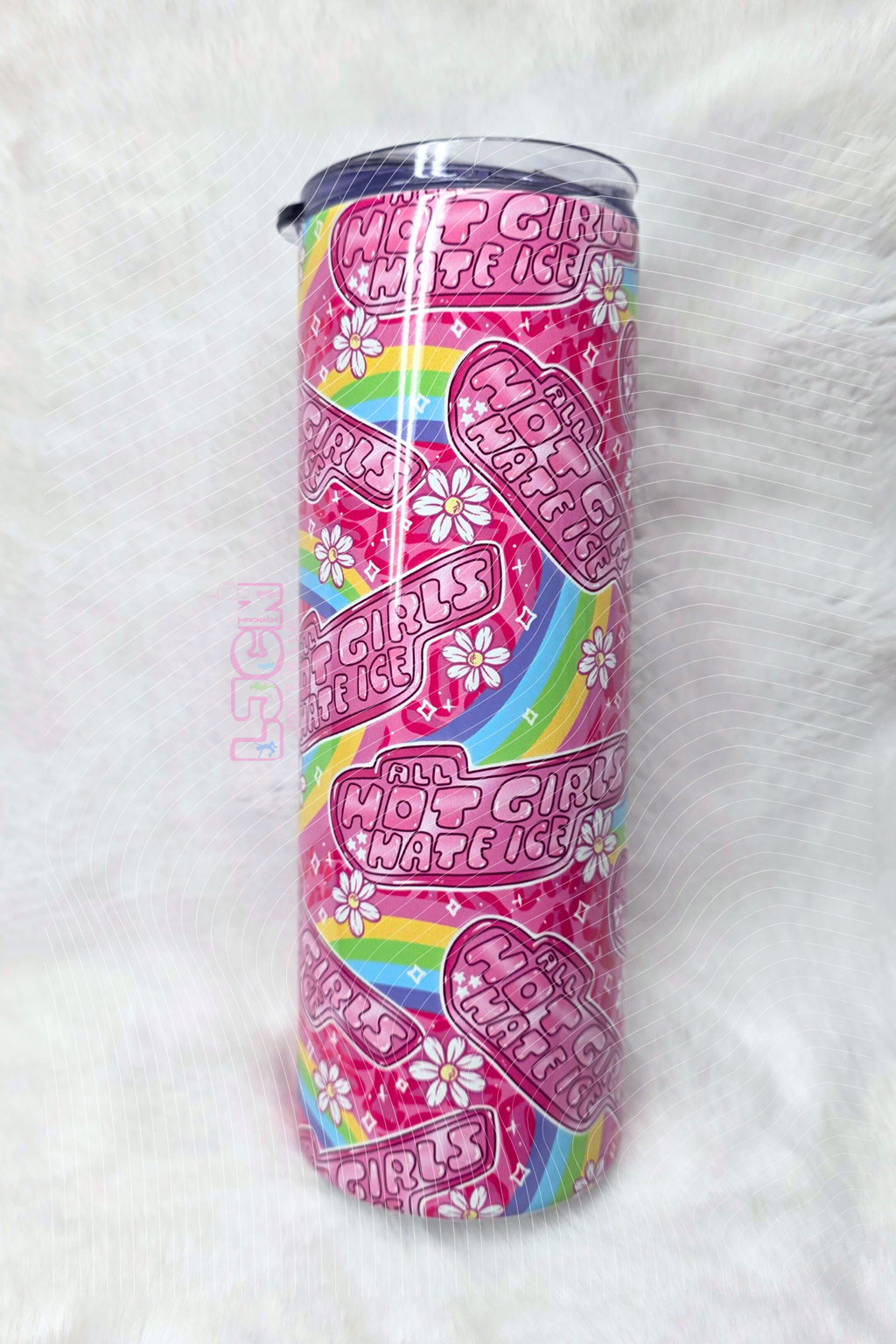 GIRLS H4TE 1CE TUMBLER