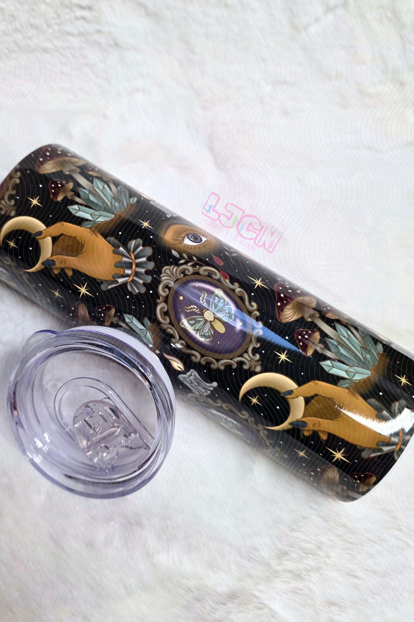WITCHY MIDNIGHT SKINNY TUMBLER