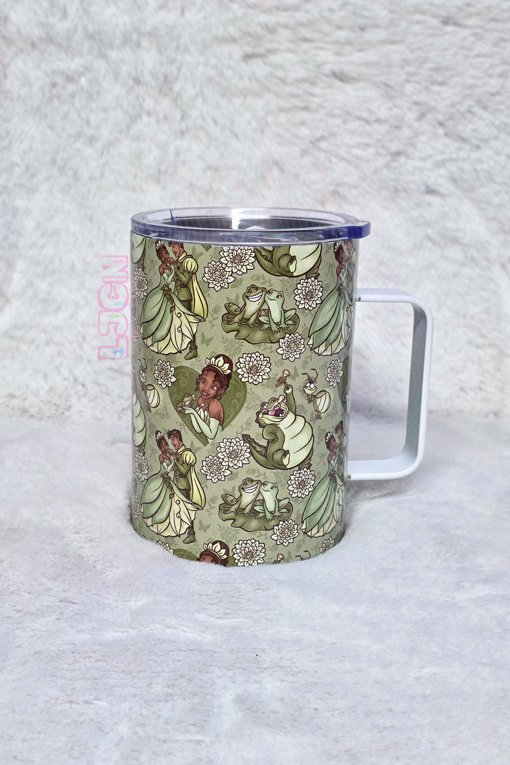 PRINCS GREEN FRO STAINLESS STEEL MUG