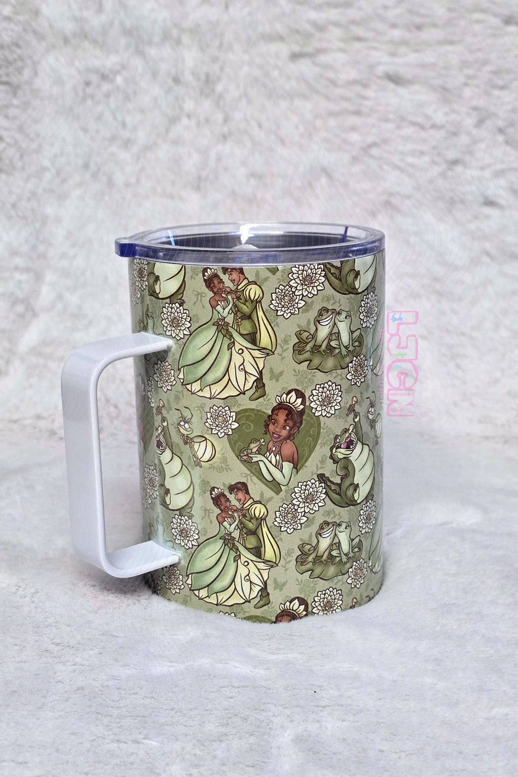 PRINCS GREEN FRO STAINLESS STEEL MUG