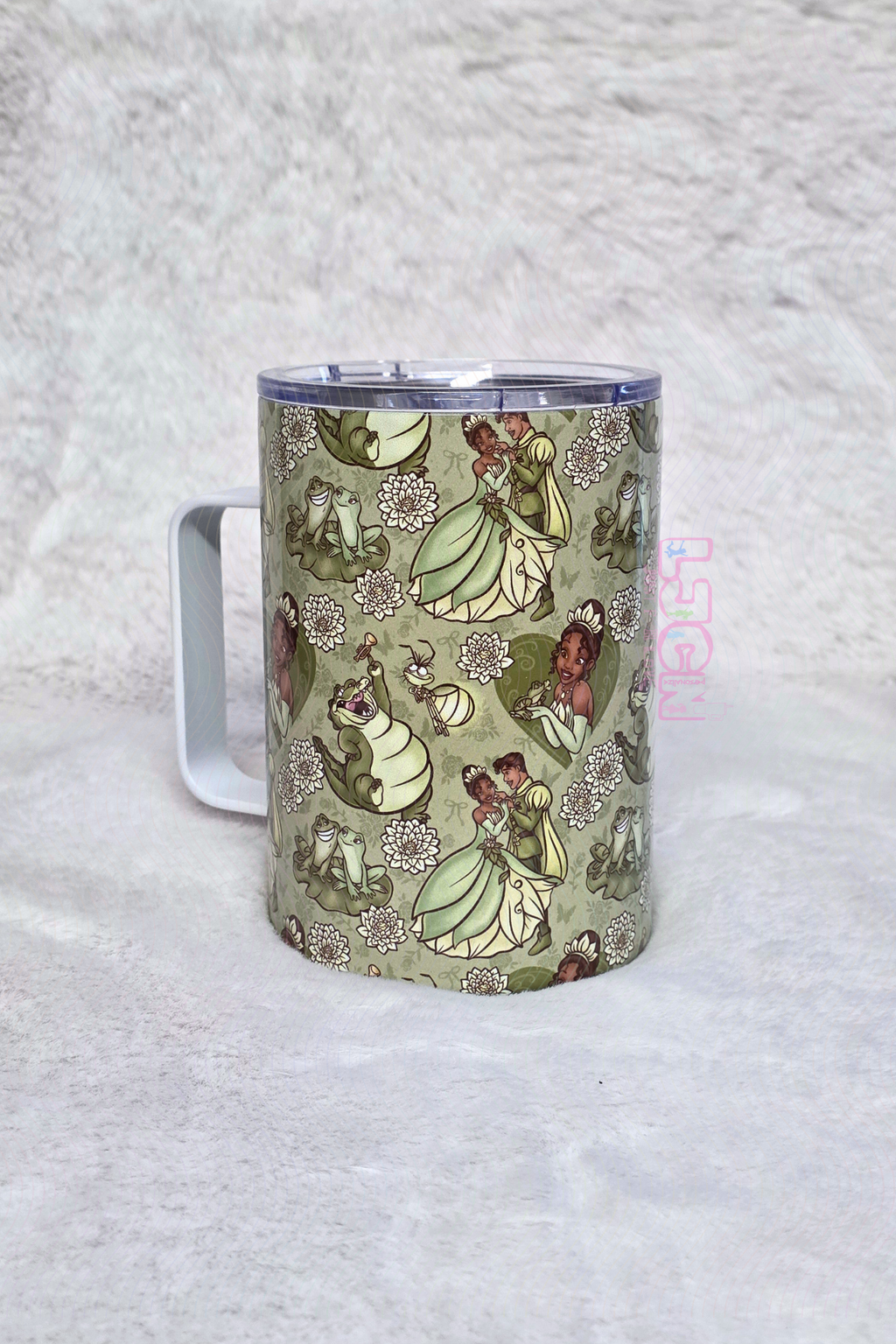 PRINCS GREEN FRO STAINLESS STEEL MUG
