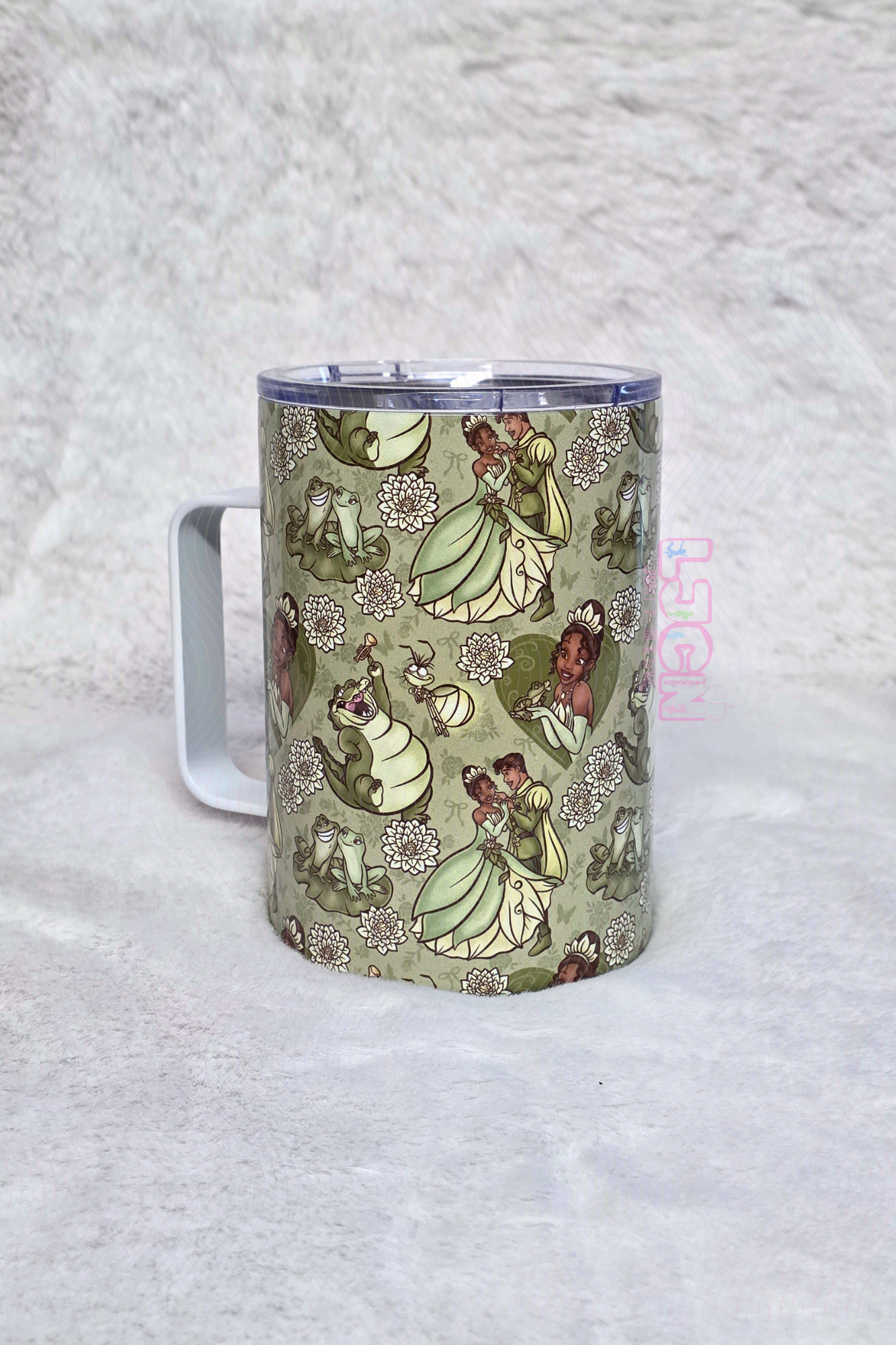 PRINCS GREEN FRO STAINLESS STEEL MUG