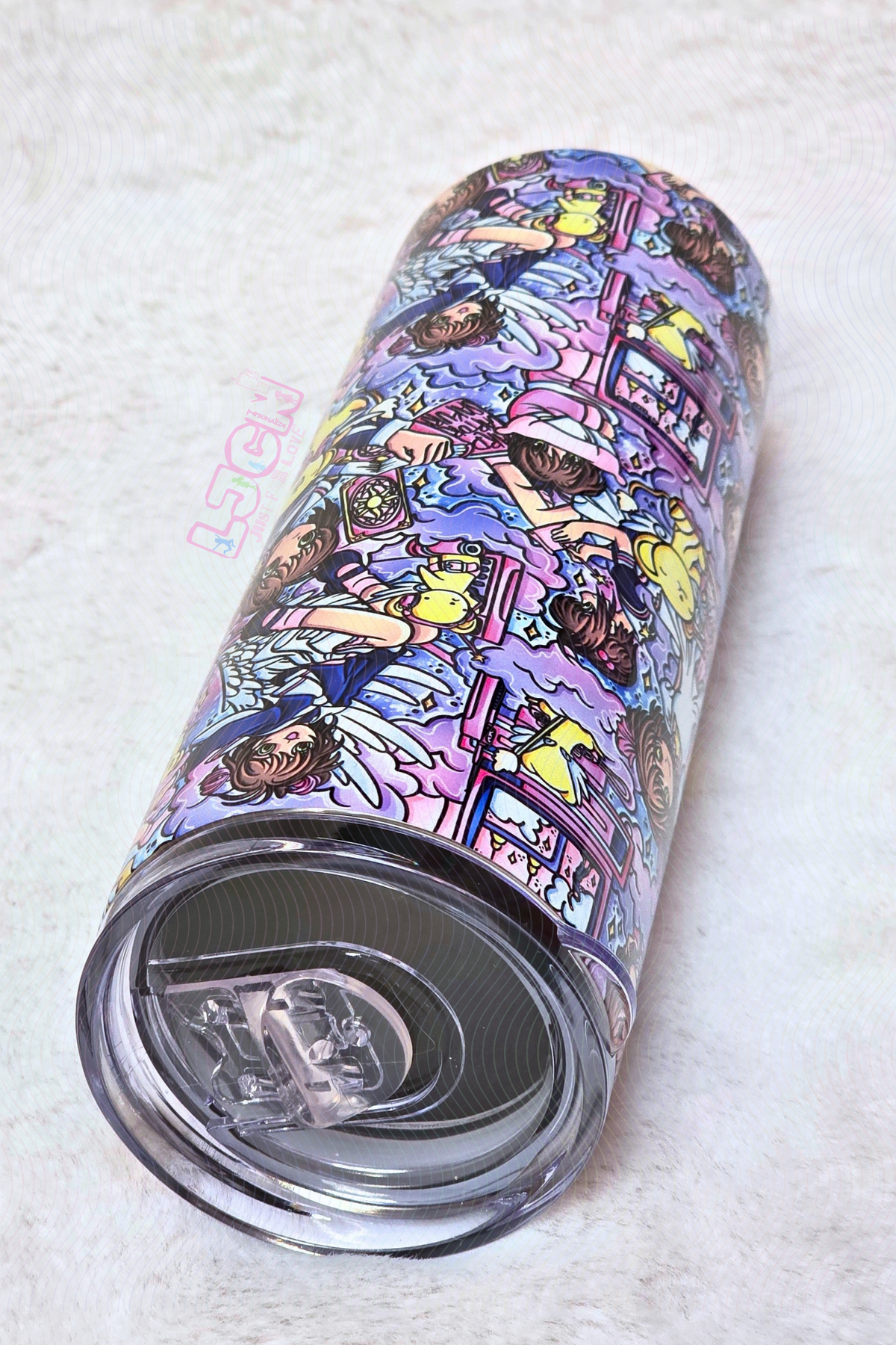 CARDCAPT GIRL SKINNY TUMBLER