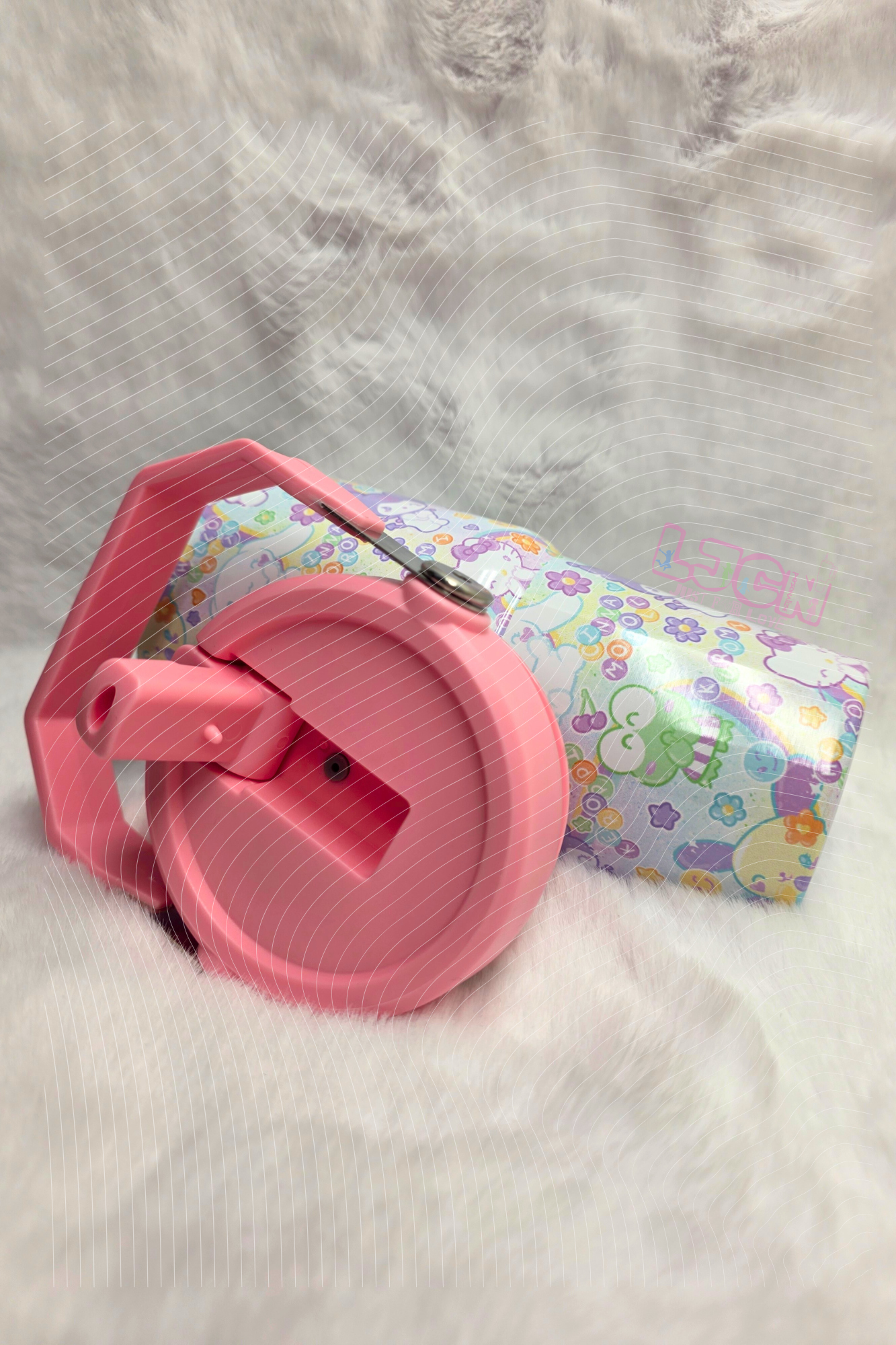 Kawaii Pastel Kitty N' Friends Tumbler