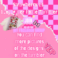 Strawberry 01 Water Bottle